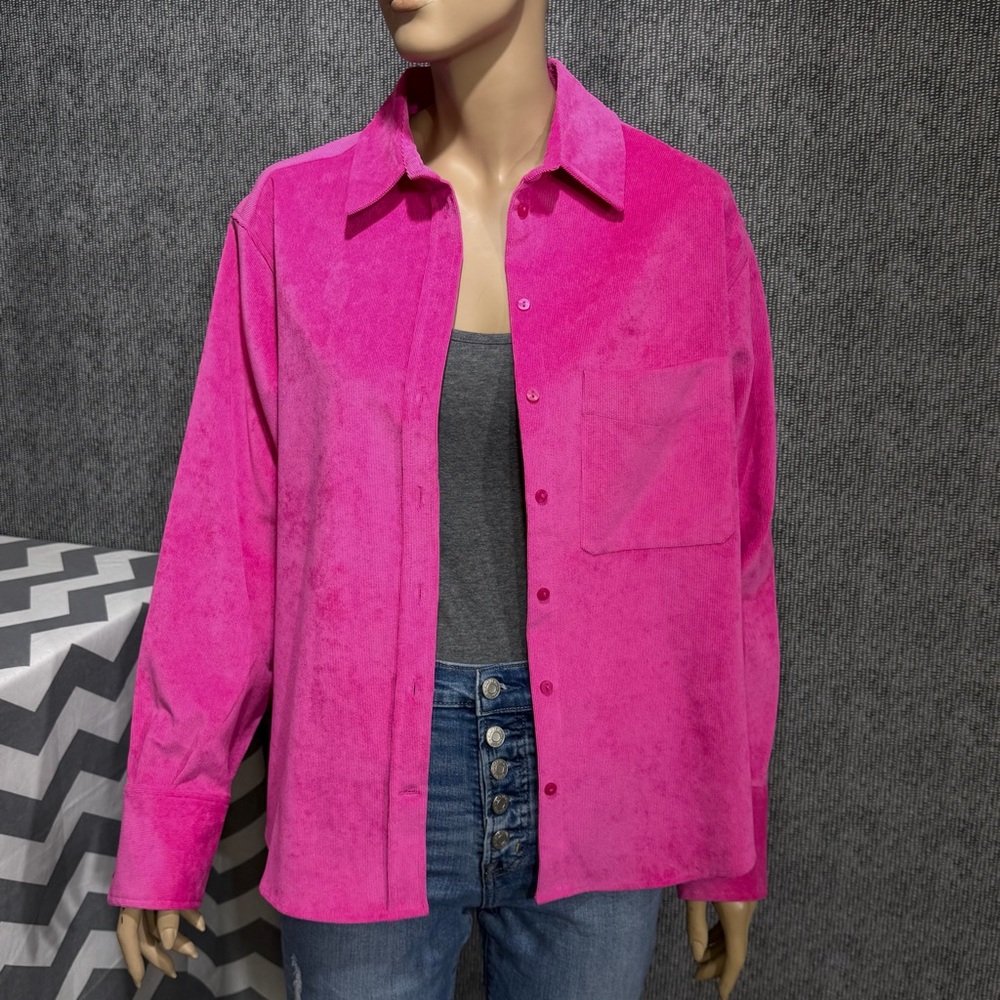 ZARA Soft Corduroy Shirt - Picture 11 of 16